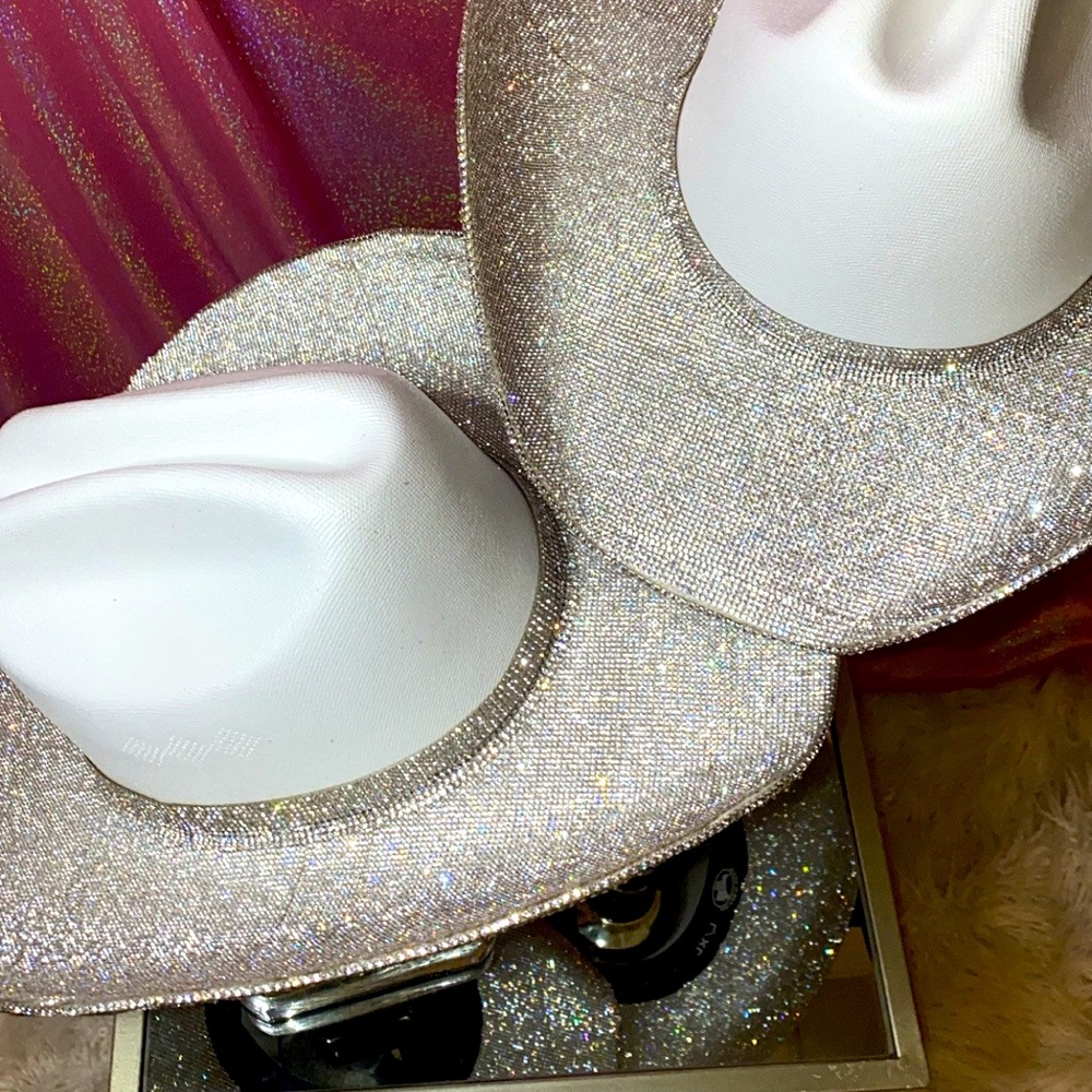 Rhinestone Cowgirl Hat one size fits all Brand New